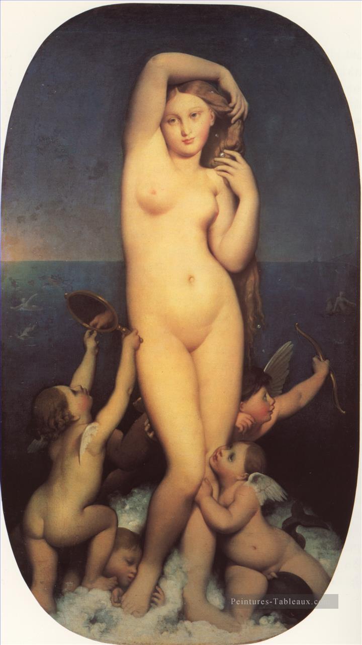 Vénus Anadyomène Nu Jean Auguste Dominique Ingres Peintures à l'huile